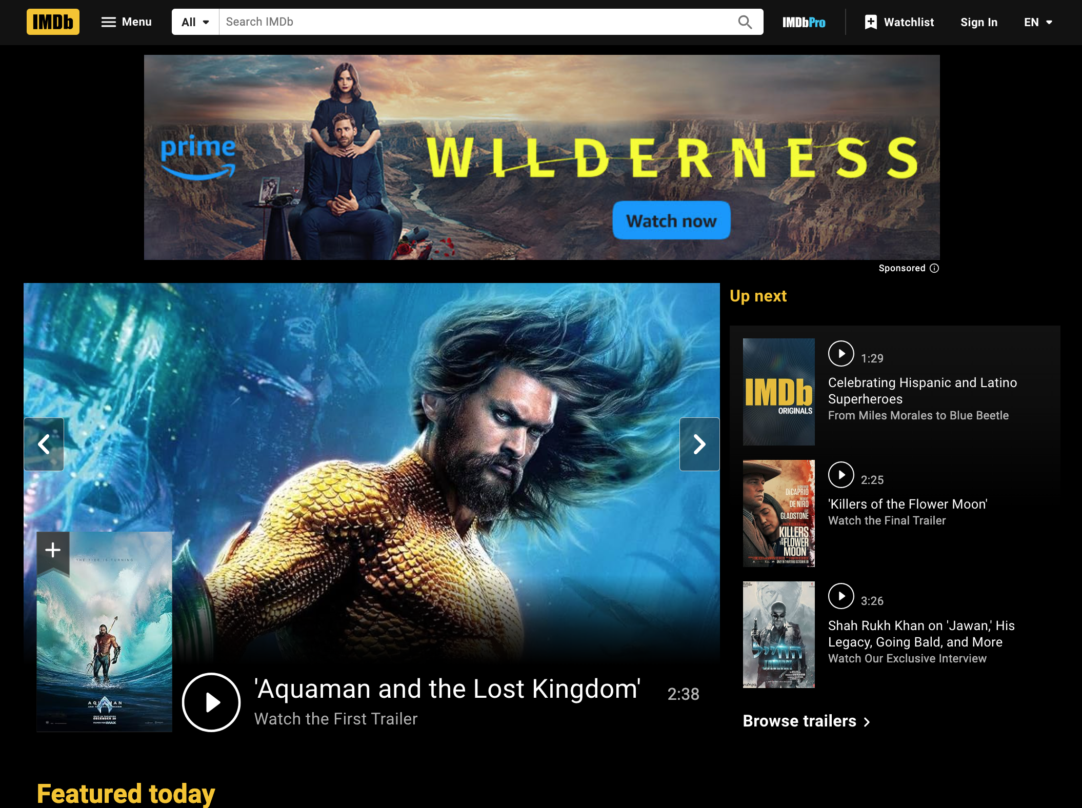 Blog - IMDb homepage