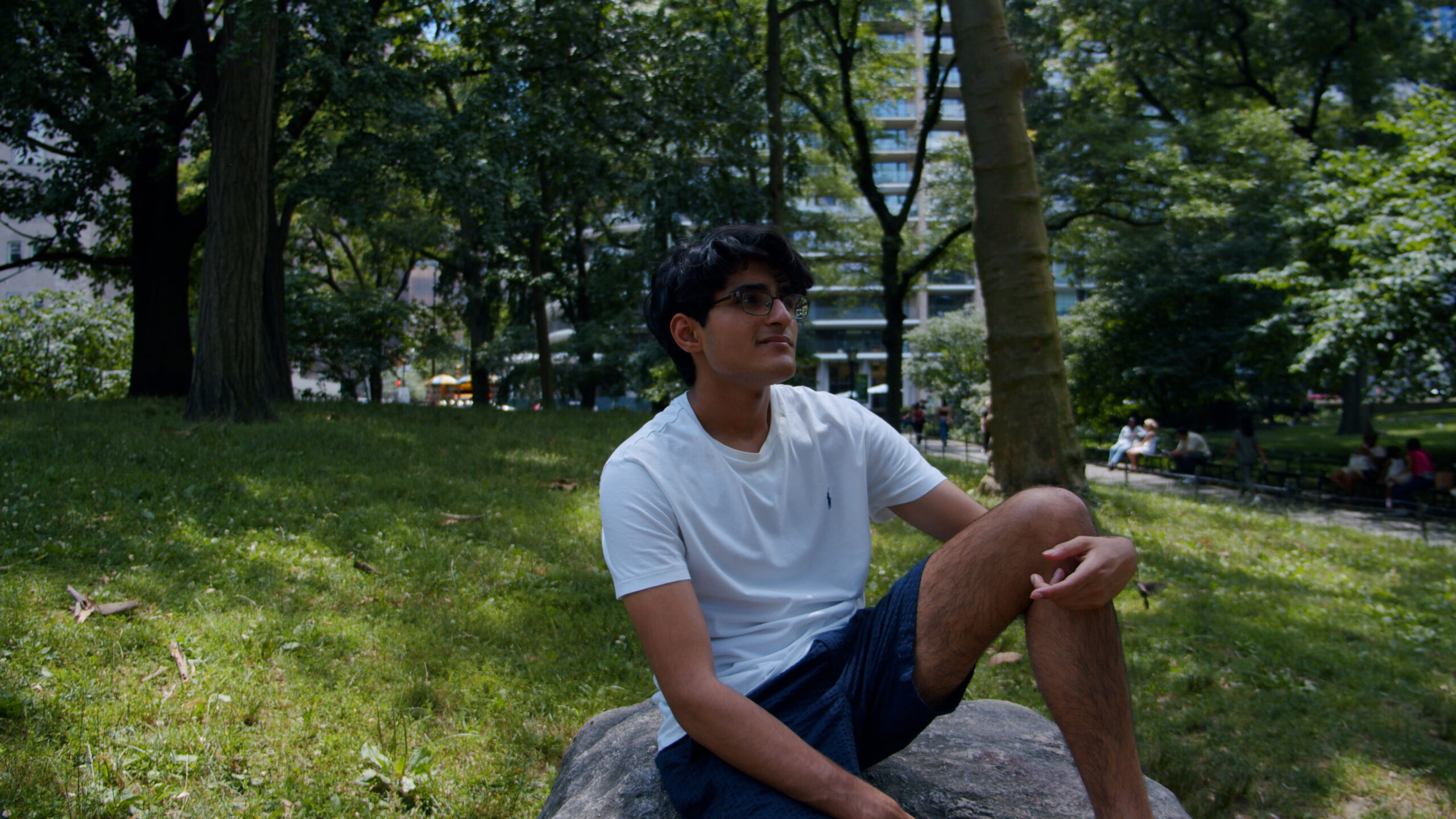 About Me - Zein in Park